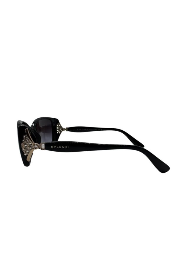 BVLGARI  – SUNGLASSES RECTANGLE BLACK - Image 4